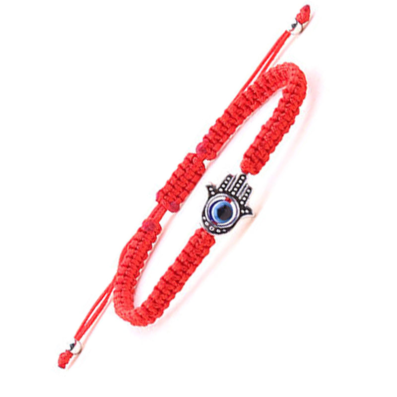 Hamsa Hand Red String Bracelet - Evil Eye Protection