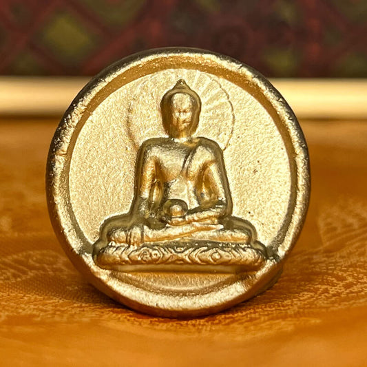 Tsha Tsha,Shakyamuni Buddha - Mini Buddha statue,Wish plaque,Prayer plaque